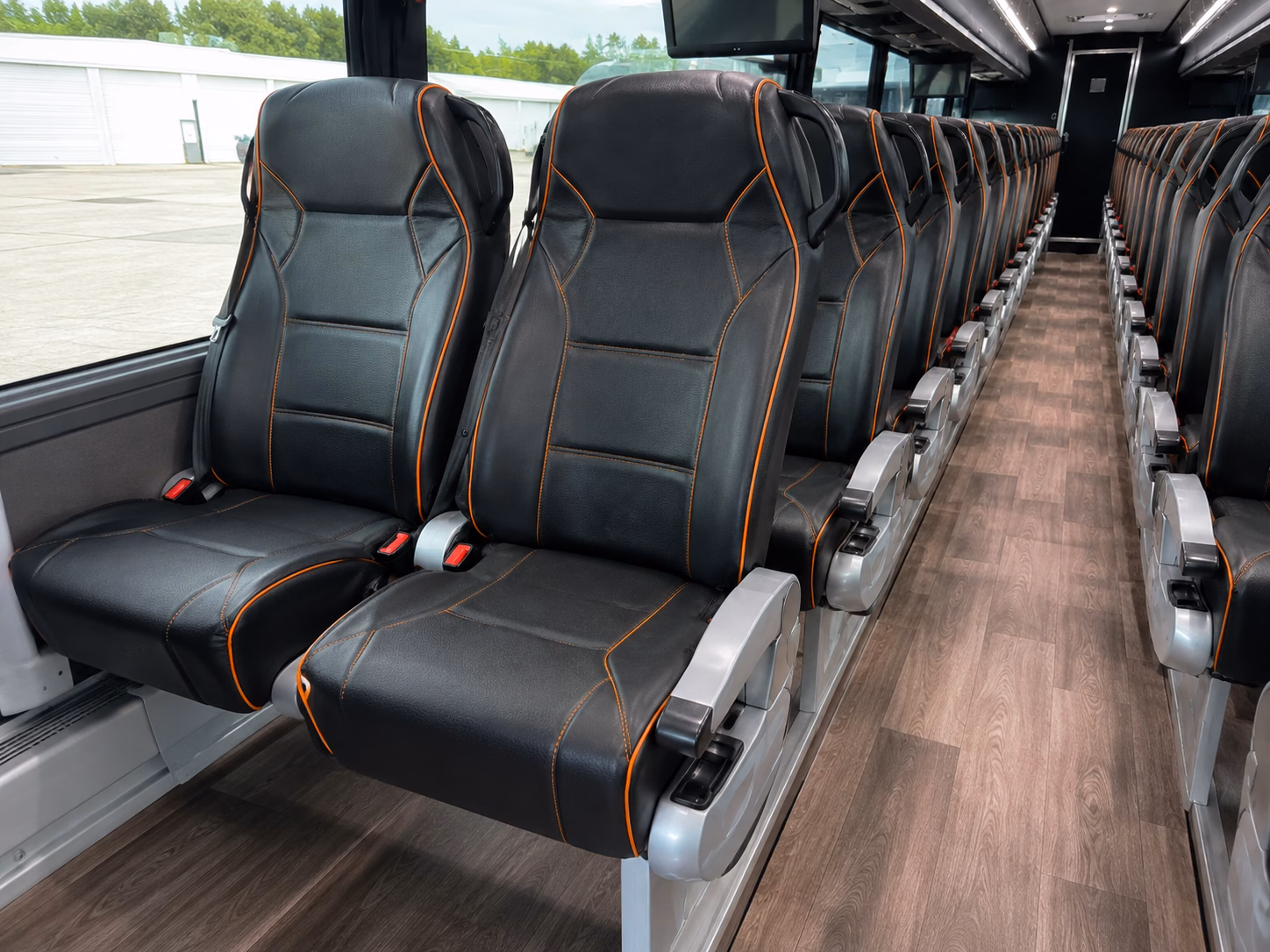columbia charter bus interior gallery