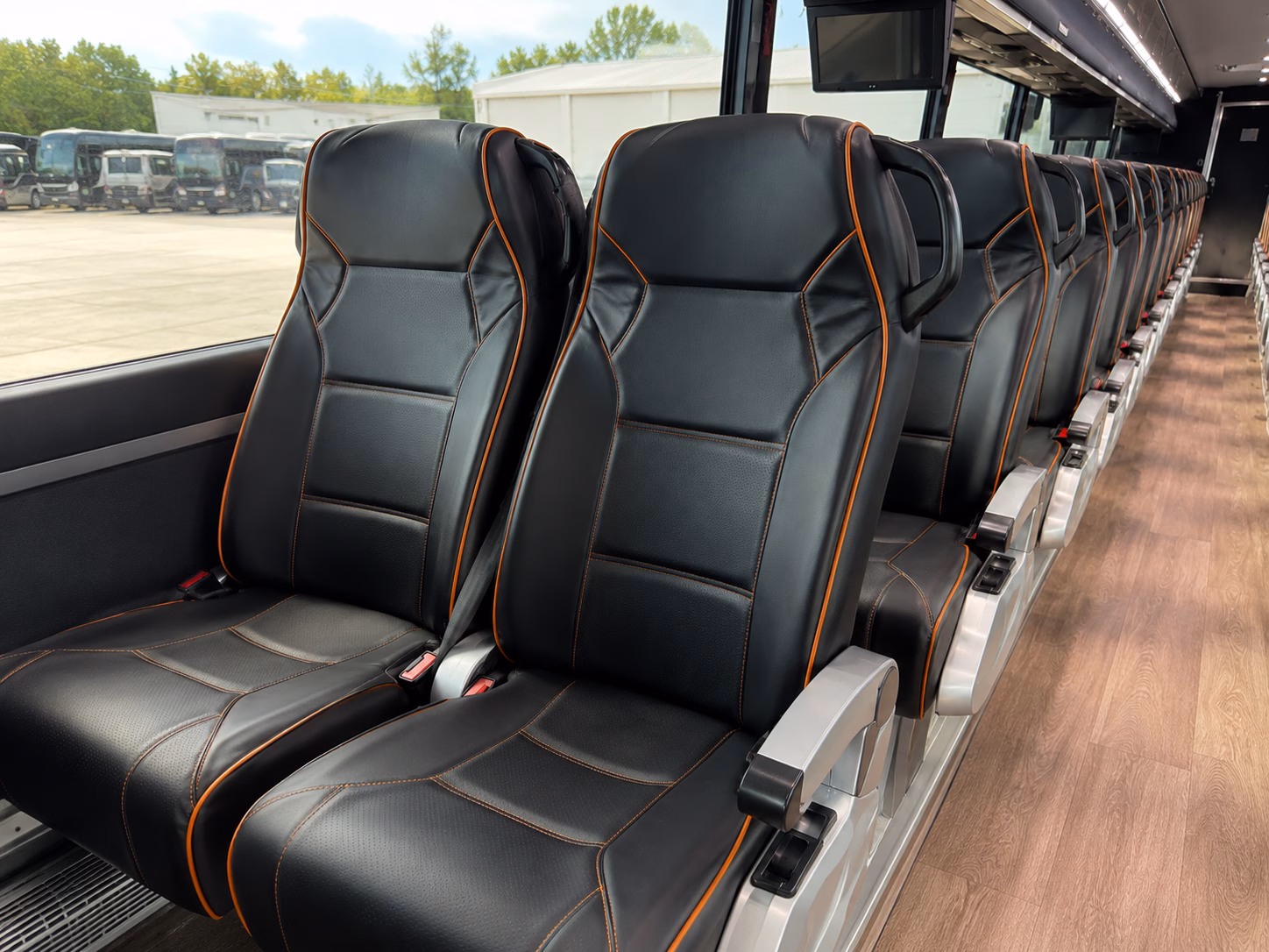 columbia employee transportation onboard seating