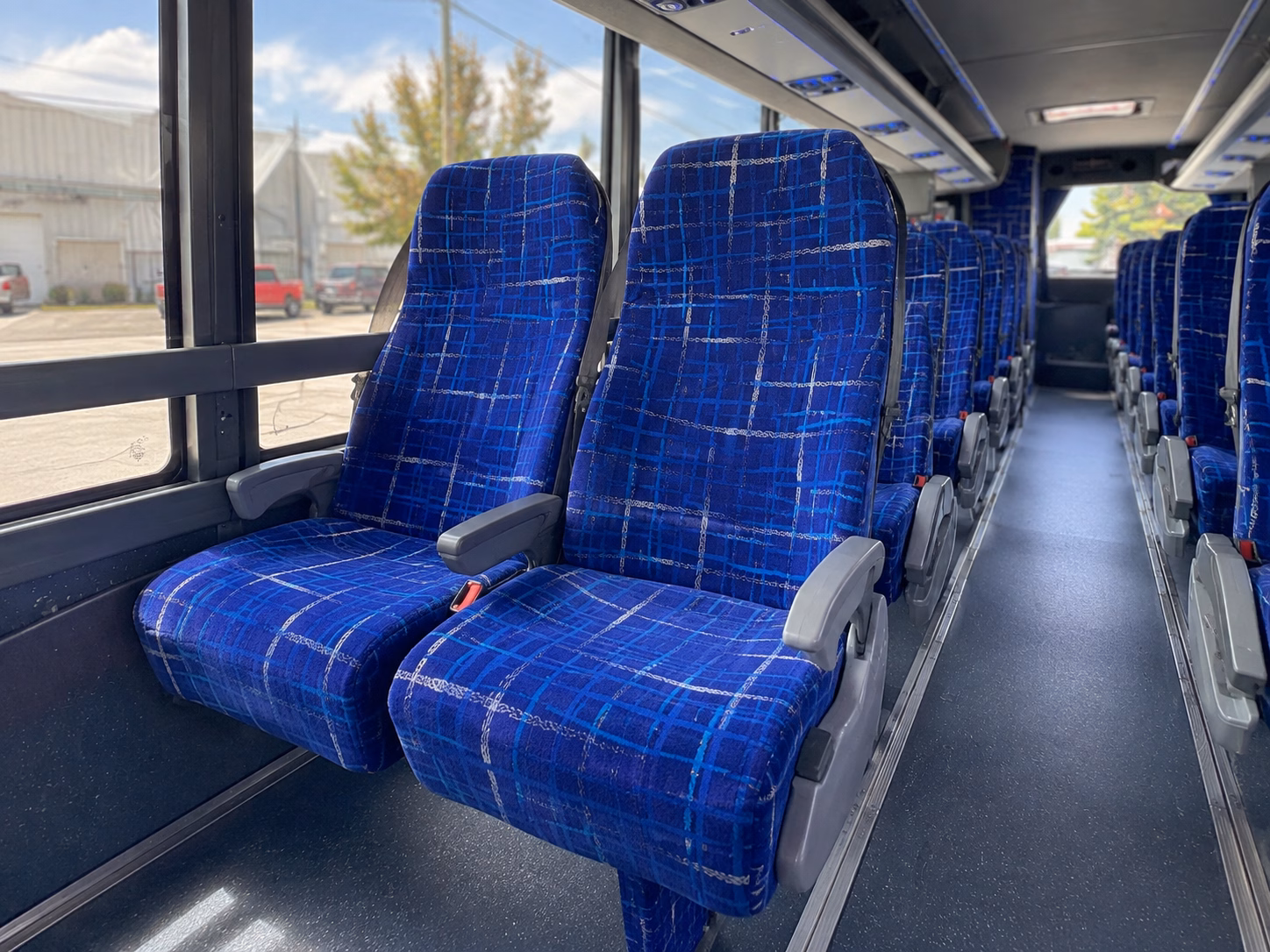 columbia long distance transportation onboard seating